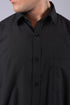 Veshbhoshaa Bluebird Classic Black Men'S Office Shirt